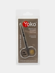 Ножницы для кутикулы YOKO SN 106 японская сталь, ручная заточка длина 99 мм, кромка 19 мм