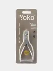 Кусачки для кутикулы YOKO SK 019 японская сталь, одинарная пружина, кромка 17 мм