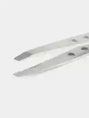 Пинцет для бровей и ресниц YOKO SP 011 японская сталь, скошенный, матовый, длина 95 мм