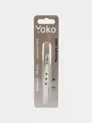 Пинцет для бровей и ресниц YOKO SP 011 японская сталь, скошенный, матовый, длина 95 мм