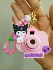 Розовый брелок Фотоаппарат с проектором Куроми