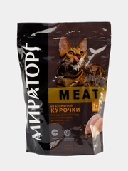 Сухой корм мираторг со вкусом курицы, 300 и 750 грамм