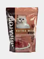Сухой корм Мираторг Extra для стерелизованных кошек со вкусом телятины