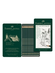 Набор карандашей ч/г Faber-Castell "Castell 9000 Design Set", 12шт., 5H-5B
