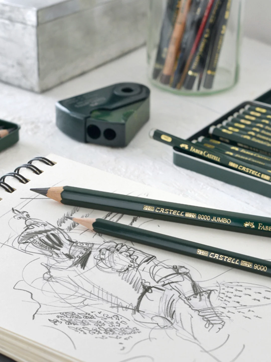 Набор карандашей ч/г Faber-Castell "Castell 9000 Art Set", 12шт., 2H-8B