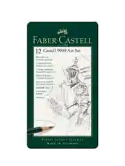 Набор карандашей ч/г Faber-Castell "Castell 9000 Art Set", 12шт., 2H-8B