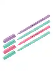 Набор шариковых ручек Schneider "Tops 505 F Pastel", 4шт., синие, 0,8мм, блистер