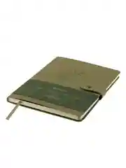 Записная книжка А5 80л., ЛАЙТ, кожзам, Greenwich Line "Outline. Cotton", блок в точку
