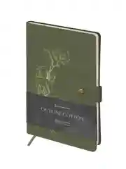 Записная книжка А5 80л., ЛАЙТ, кожзам, Greenwich Line "Outline. Cotton", блок в точку