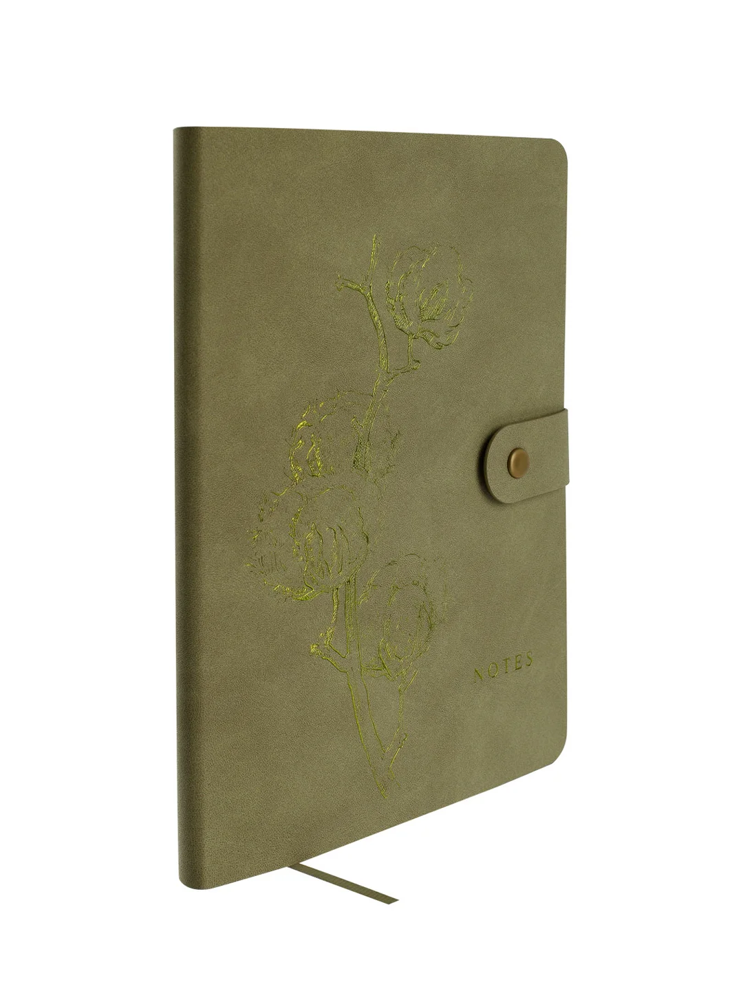 Записная книжка А5 80л., ЛАЙТ, кожзам, Greenwich Line "Outline. Cotton", блок в точку