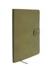 Записная книжка А5 80л., ЛАЙТ, кожзам, Greenwich Line "Outline. Cotton", блок в точку