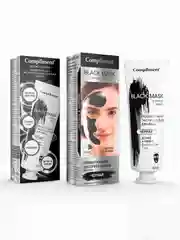 Compliment Black mask Моментальная экспресс-маска для лица ЧЕРНАЯ Детокс&Сияние, 80мл