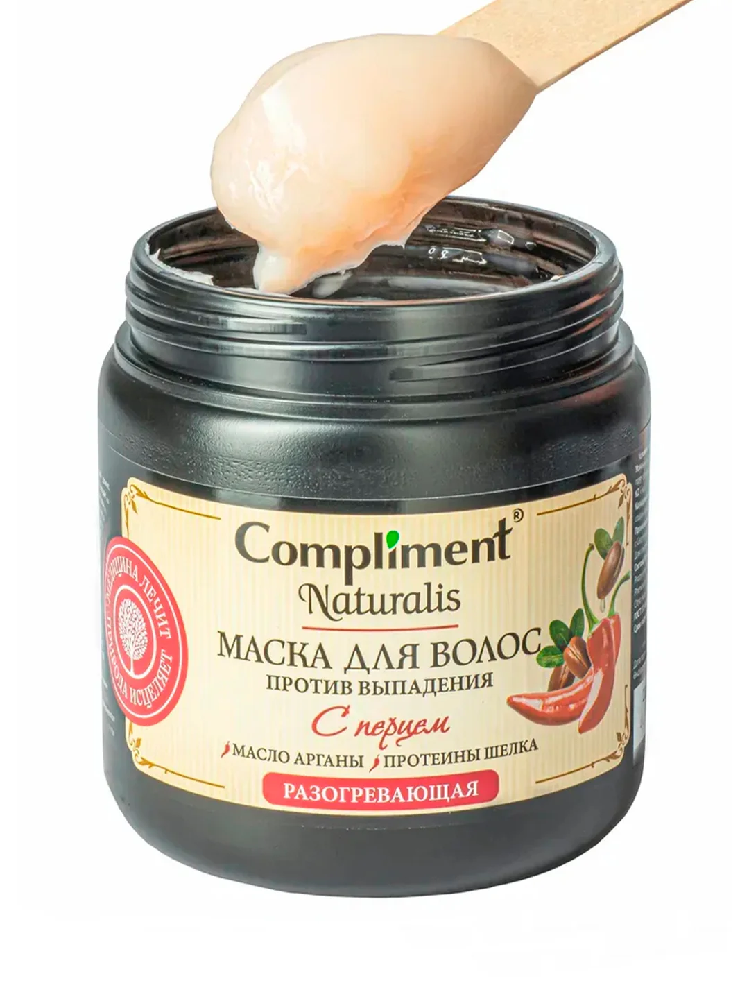 Compliment Naturalis Маска для волос с перцем Против выпадения, 500мл
