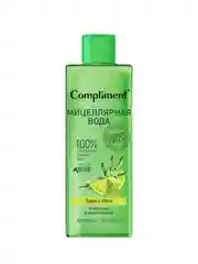 Compliment Green only Мицеллярная вода очищение и матирование Лайм и Мята, 400мл