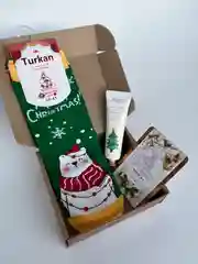Лайм подарочный набор женский новогодний, носки новогодние