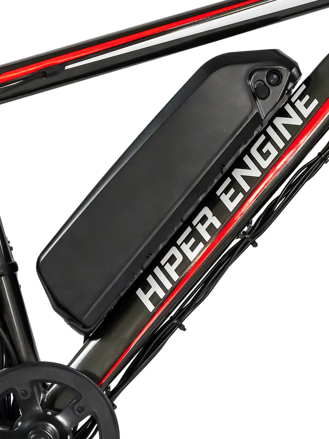 Черный электровелосипед HIPER ENGINE B50 Graphite (лучше чем электросамокат велик велосипед)