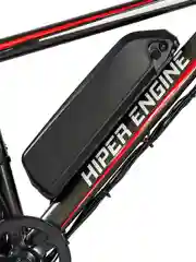 Черный электровелосипед HIPER ENGINE B50 Graphite (лучше чем электросамокат велик велосипед)
