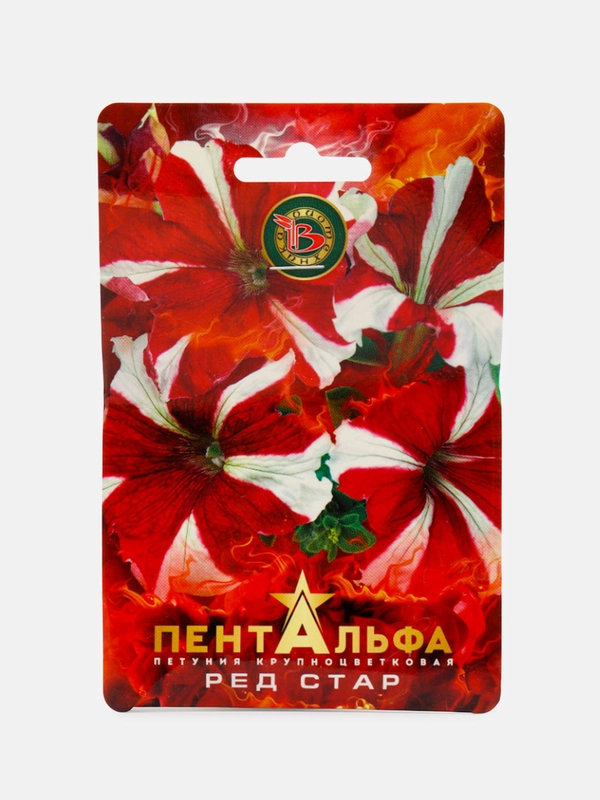 Петуния крупноцветковая Пентальфа Ред Стар (15 шт) Биотехника