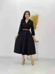 Платье женское из микровельвета