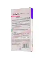 Velvet восковые полоски для депиляции для чувствительной  и сухой кожи (20шт)