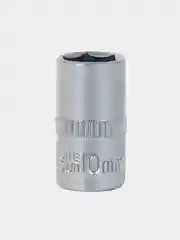 Головка торцевая 6 граней, профиль 1/4" размер 6, 7, 8, 9, 10, 12, 13, 14, 17, 19 мм