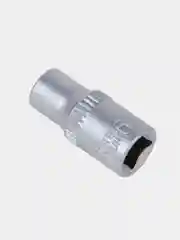 Головка торцевая 6 граней, профиль 1/4" размер 6, 7, 8, 9, 10, 12, 13, 14, 17, 19 мм