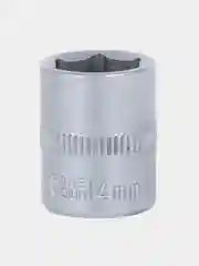 Головка торцевая 6 граней, профиль 1/4" размер 6, 7, 8, 9, 10, 12, 13, 14, 17, 19 мм