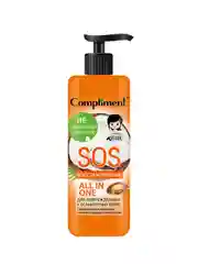 Compliment несмываемый крем-уход для поврежденных волос SOS восстановление, 400 мл