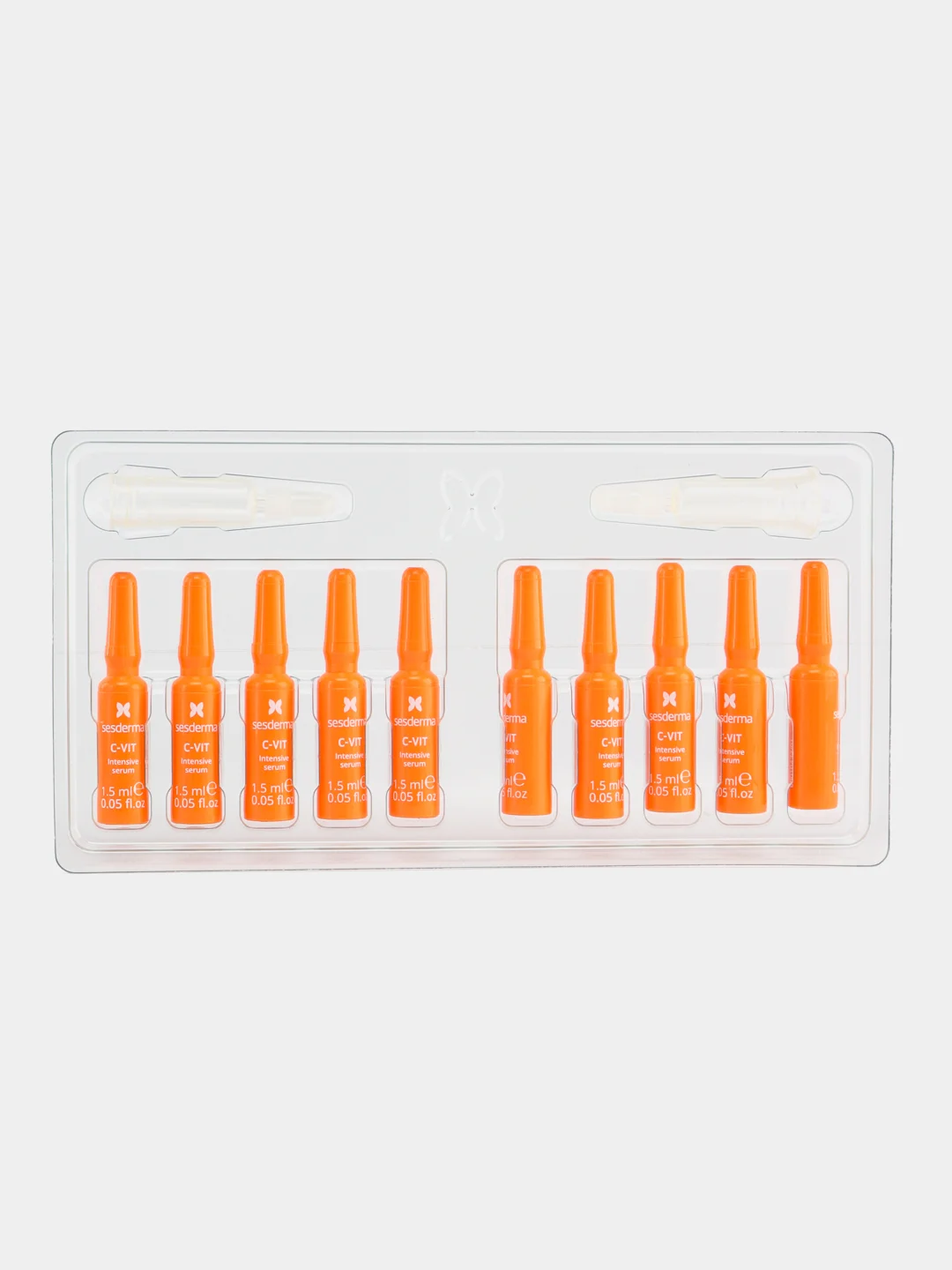 Sesderma C-VIT Сыворотка интенсивная для лица 12% на основе витамина C, 10 шт по 1,5 мл