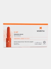 Sesderma C-VIT Сыворотка интенсивная для лица 12% на основе витамина C, 10 шт по 1,5 мл