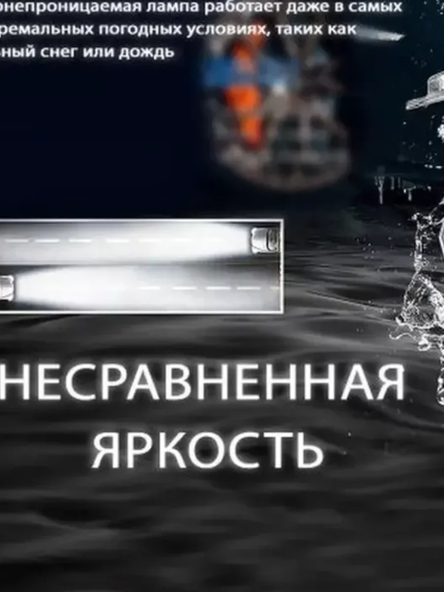 Светодиодные автомобильные лампы C6 LED H1