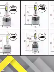 Светодиодные автомобильные лампы C6 LED H1