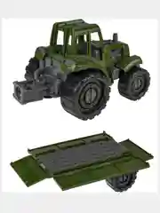 Белый военный. Трактор  экскаватор - бульдозер. Эвакуатор. Кран. Самосвал. РЫЖИЙ КОТ