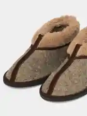 Тапочки домашние войлочные