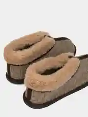 Тапочки домашние войлочные
