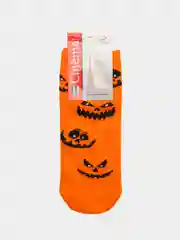 Оранжевый носки с принтом Хэллоуин Halloween