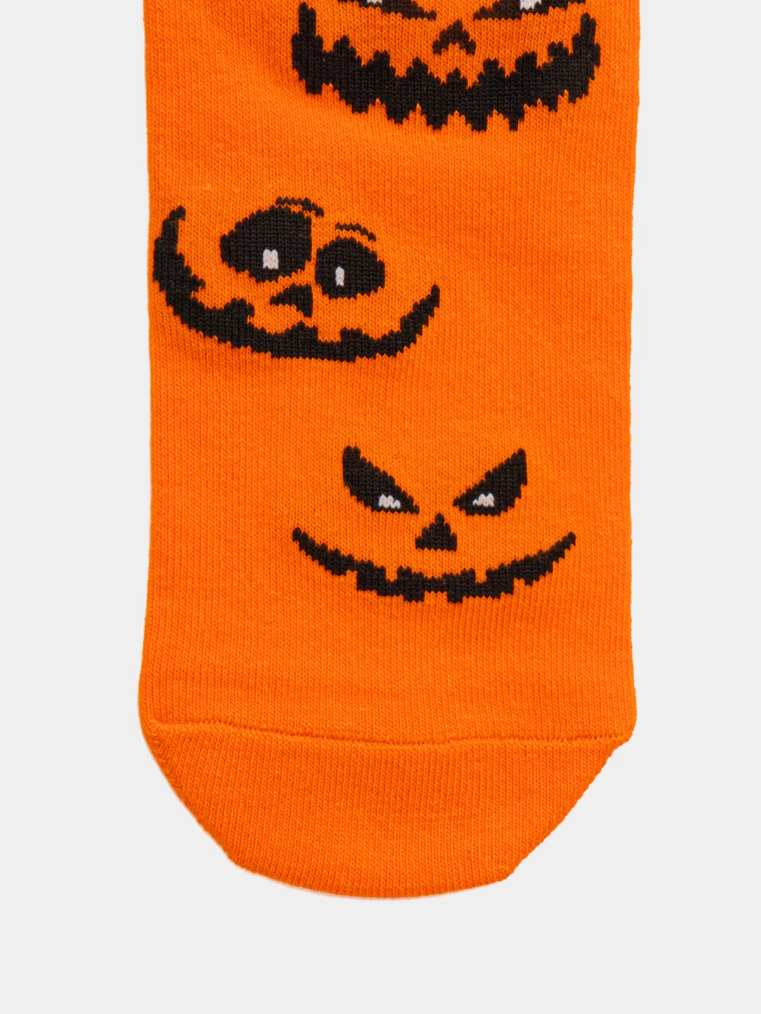 Оранжевый носки с принтом Хэллоуин Halloween