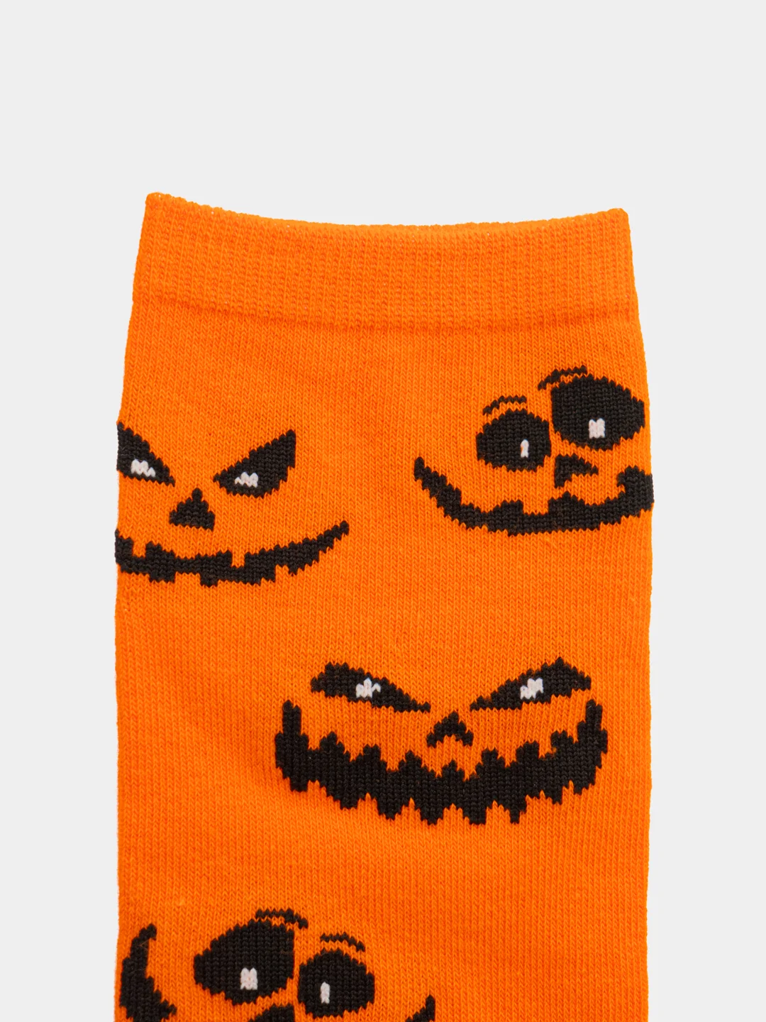 Оранжевый носки с принтом Хэллоуин Halloween