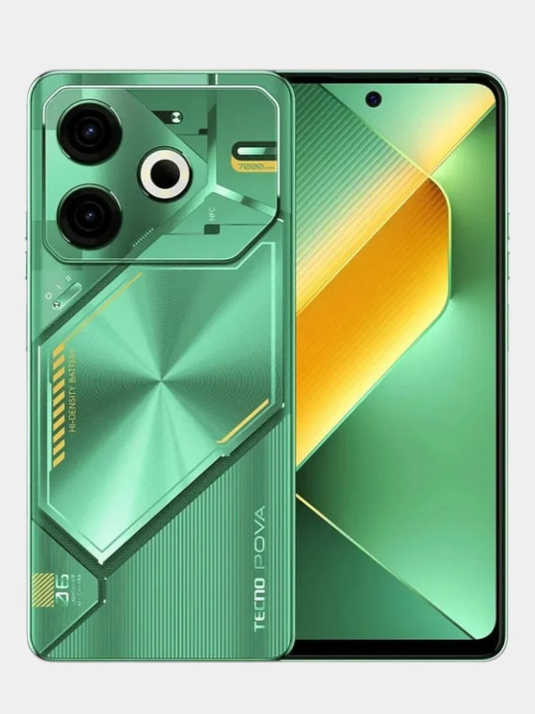Зеленый смартфон TECNO POVA 6 Neo 8+8 / 256 Гб