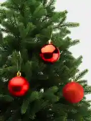 Тёмно-розовый елочные шары