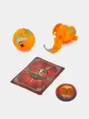 Манго шар-трансформер "BAKUGAN", Бакуган с магнитной карточкой + фишка, 8 цветов / набор
