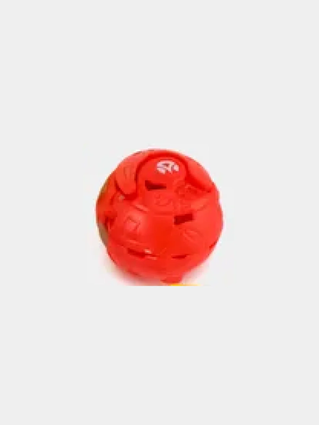 Красный шар-трансформер "BAKUGAN", Бакуган с магнитной карточкой + фишка, 8 цветов / набор