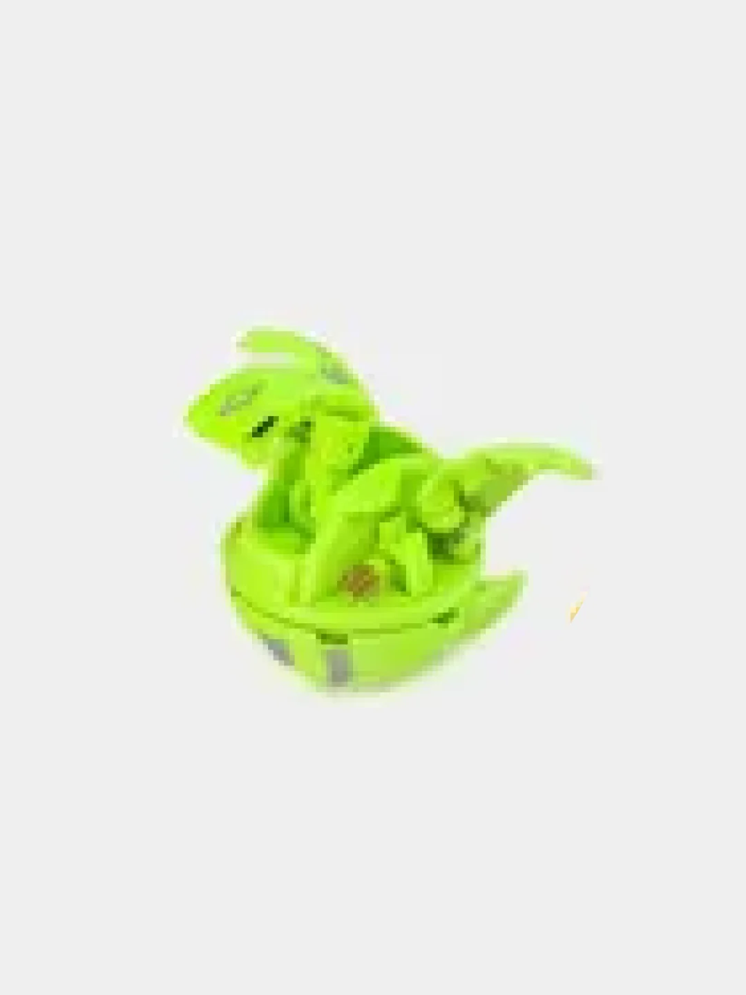 Зеленый шар-трансформер "BAKUGAN", Бакуган с магнитной карточкой + фишка, 8 цветов / набор