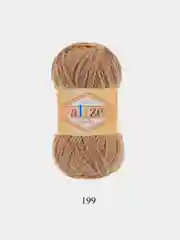 Бронзовый пряжа плюшевая Alize Softy, микрополиэстер, 50 г, 115 м