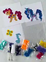 Мозаика Набор девочкам аквамозаика аква бусины бусинки пони My little pony лошадка мульт