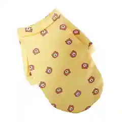Желтый толстовка кофта для собак и кошек