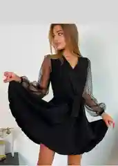 Платье женское,праздничное на запах