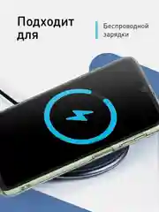 Прозрачный чехол ROSCO для Samsung Galaxy A24 с кармашком и защитой камер, картхолдер с карманом