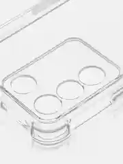 Прозрачный противоударный чехол для Vivo T2 4G силиконовый ROSCO с усиленными углами и защитой камер