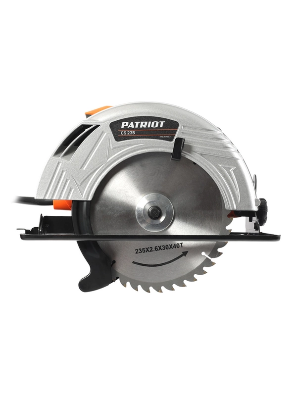 Пила циркулярная Patriot CS 235, 2300 Вт, 235 мм